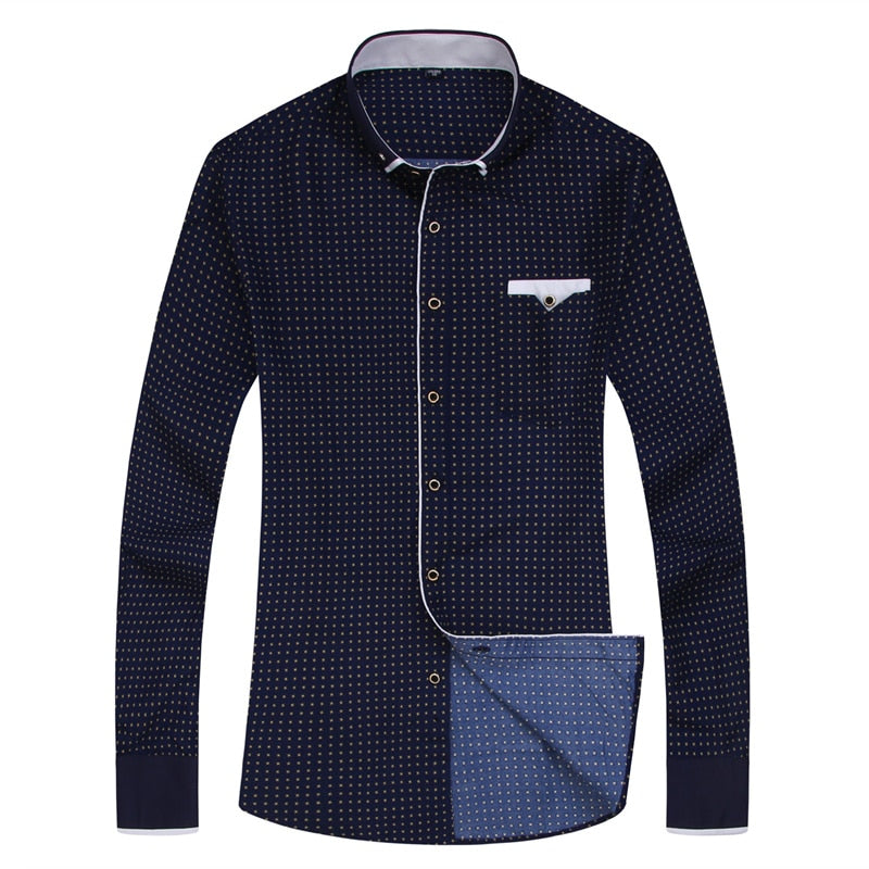 UrbanFit Printed Dress Shirt