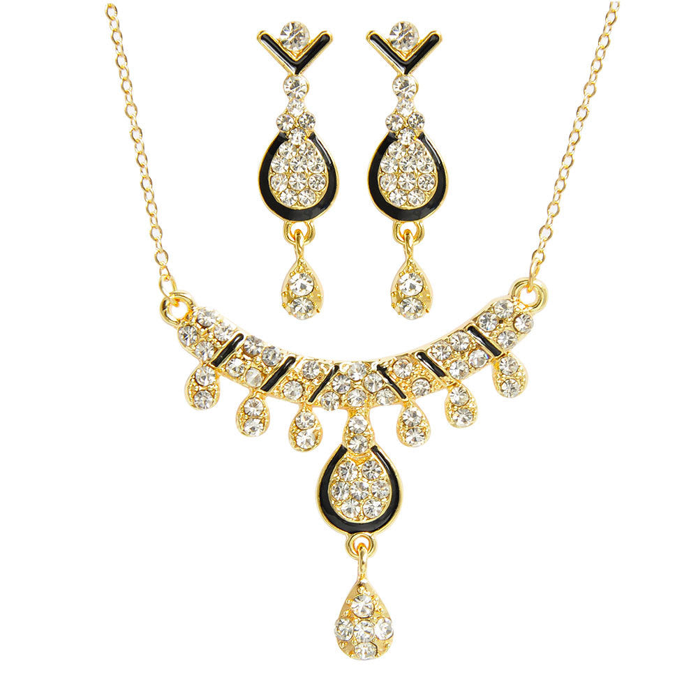 Engagement Jewelry Sets Necklace Earrings