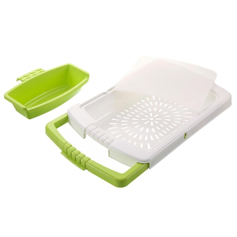 Multi-Function Chopping Board and Sink Drain Basket