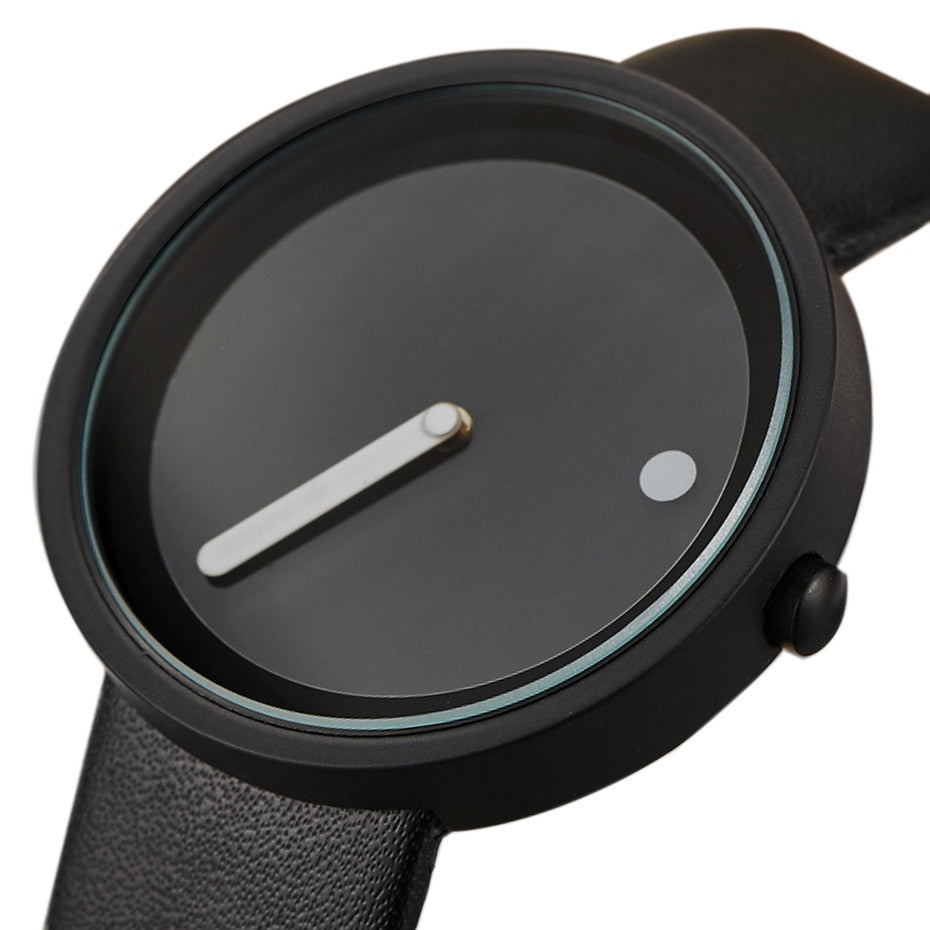 Unisex Minimalist Quartz Wristwatch