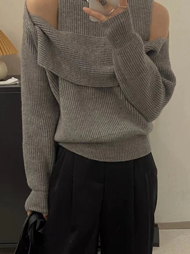 Elegance Hollow Sweater