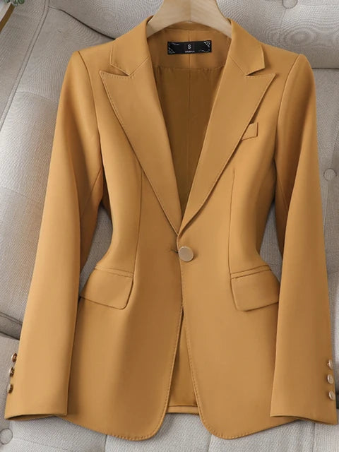 Office Chic Long Sleeve Blazer