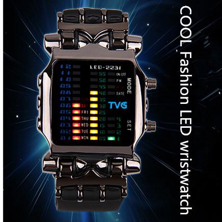 TVG Waterproof LED Sports Watch