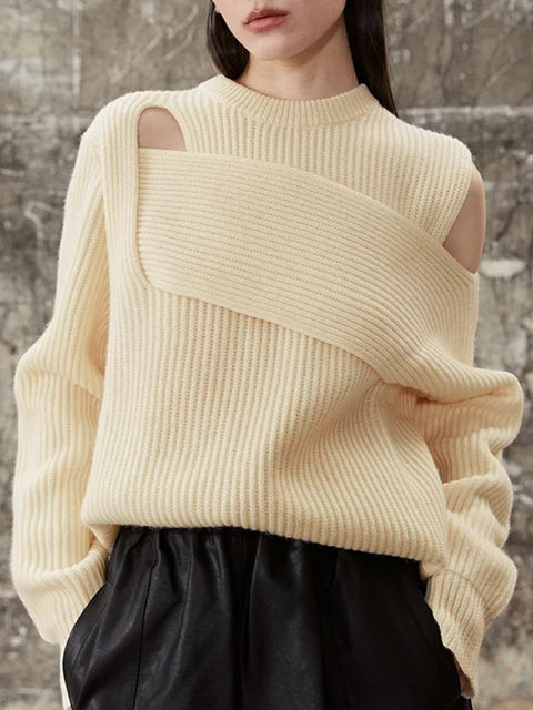 Elegance Hollow Sweater