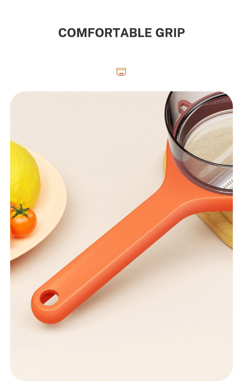 Multi-Functional Peeler with Storage Bucket