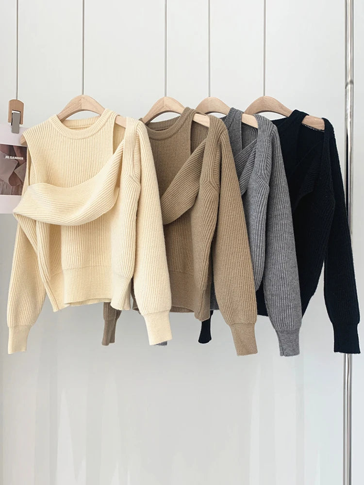 Elegance Hollow Sweater