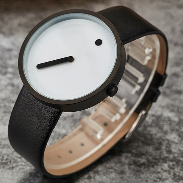 Unisex Minimalist Quartz Wristwatch