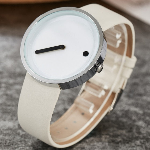 Unisex Minimalist Quartz Wristwatch